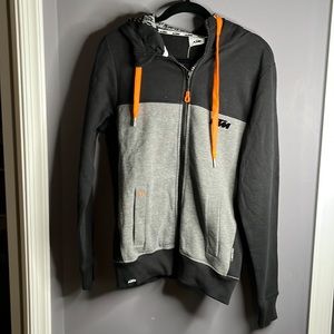 KTM Sweatshirt Lined Hoodie Size Medium
